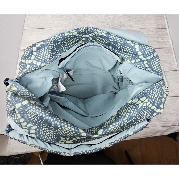 Petunia Pickle Bottom Boxy Diaper Bag Backpack Blue Teal - Picture 6 of 7